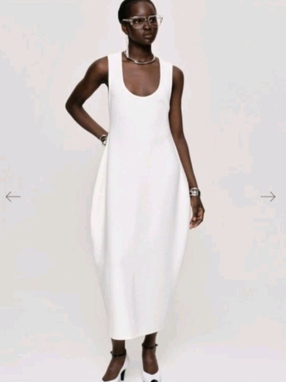Source Unknown White Dress S/M